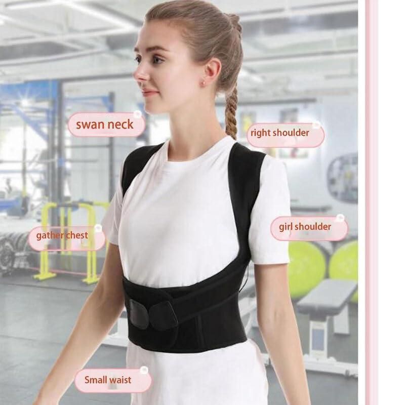 Adjustable Back Posture Corrector – Pain Relief & Slouch Fix Belt